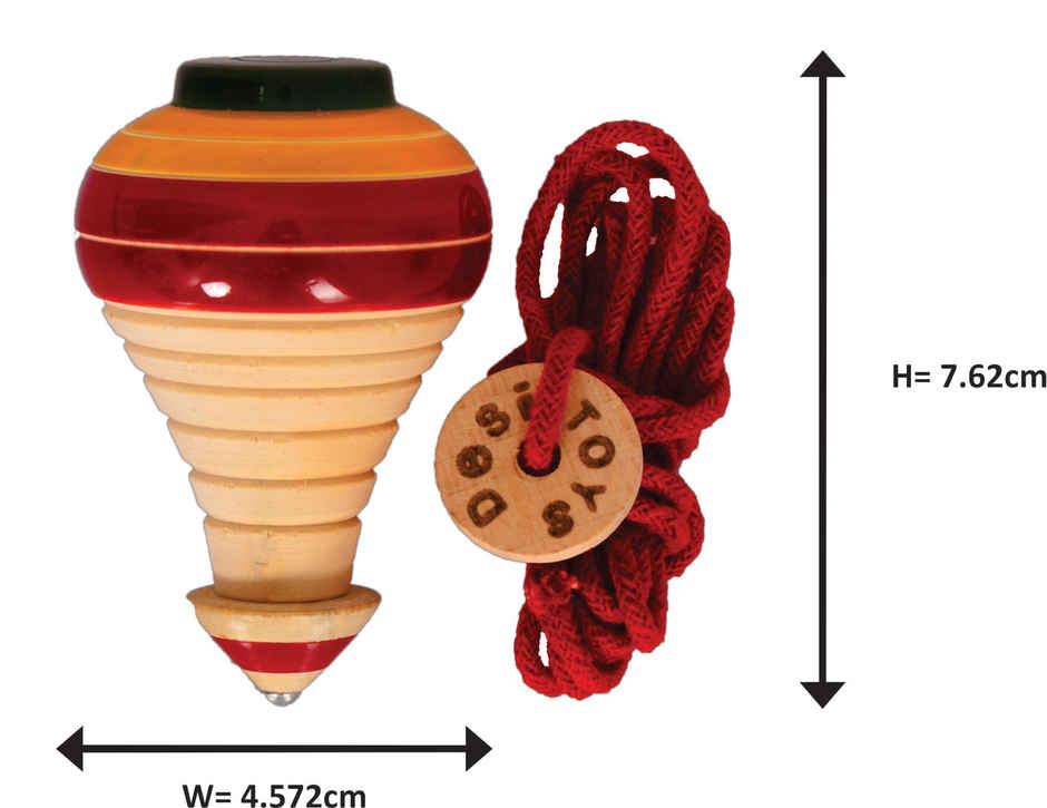Desi Toys Spinning Top (Lattu / Bhavra)